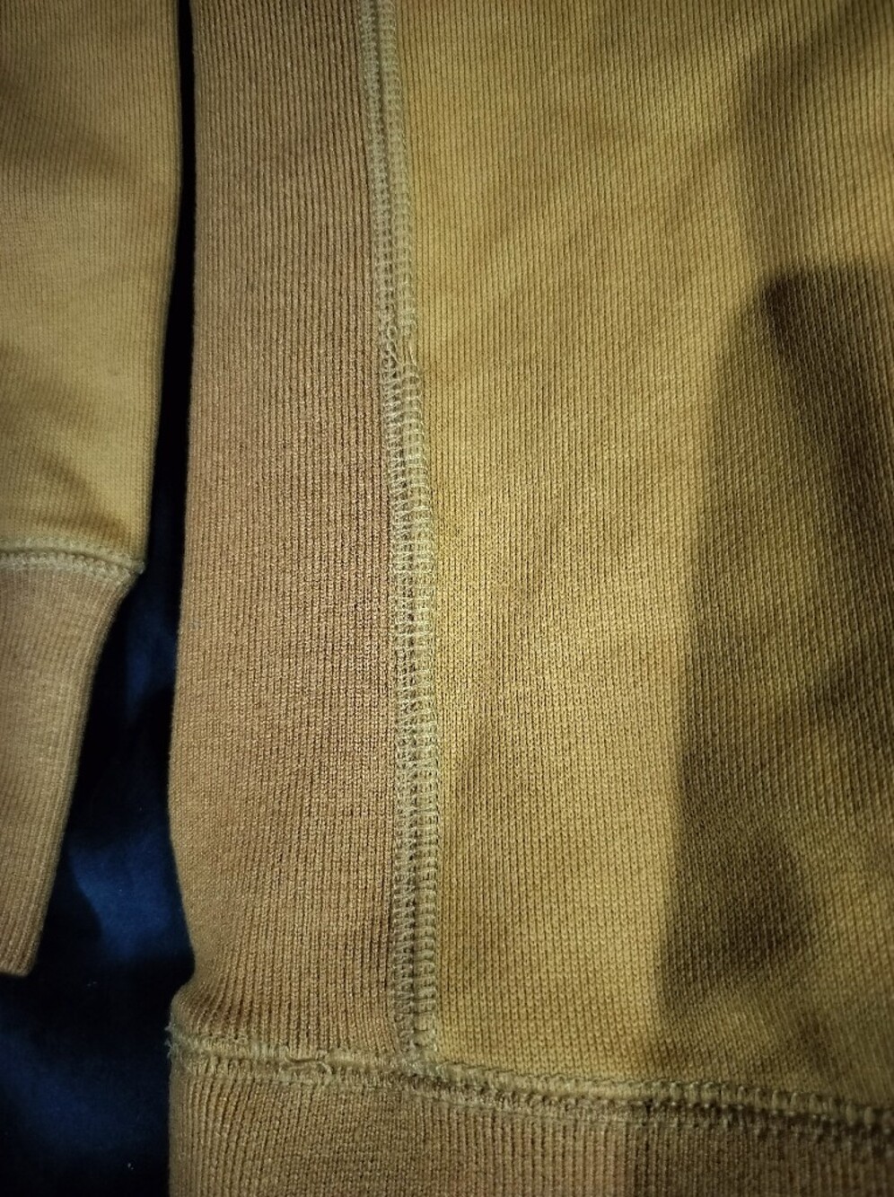 Spier & Mackay Premium Cotton Mustard Crewneck Sweatshirt Designer - XS - Picture 8 of 9